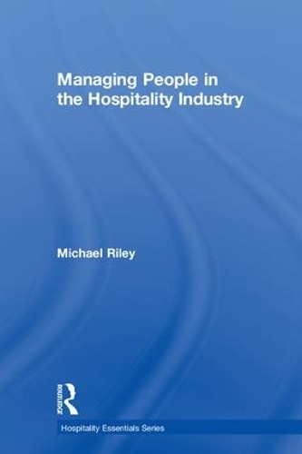 Бумажная книга «Managing People in the Hospitality Industry», автор Майкл Райли - фото №1