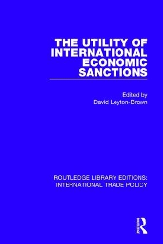 Бумажная книга «The Utility of International Economic Sanctions» - фото №1