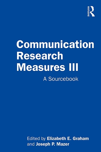 Паперова книга «Communication Research Measures III: A Sourcebook» - фото №1