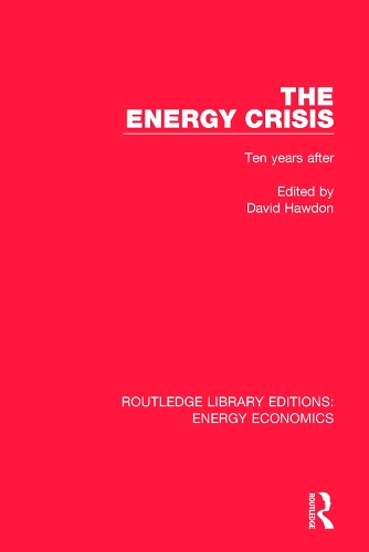 Бумажная книга «The Energy Crisis: Ten Years After» - фото №1