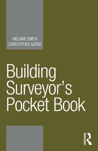 Бумажная книга «Building Surveyor’s Pocket Book», авторов Кристофер Горс, Мелани Смит - фото №1