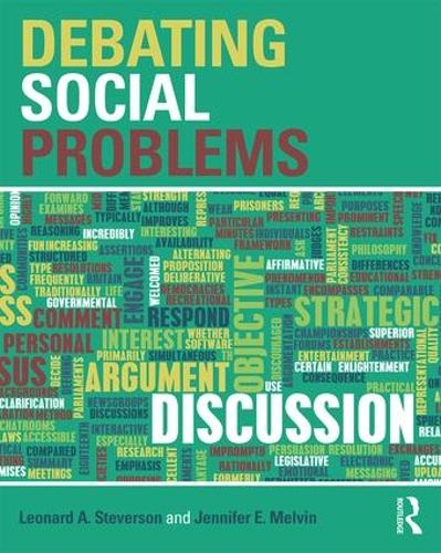 Паперова книга «Debating Social Problems», авторів Дженніфер Е. Мелвін, Леонард А. Стіверсон - фото №1