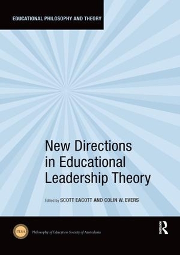 Паперова книга «New Directions in Educational Leadership Theory» - фото №1