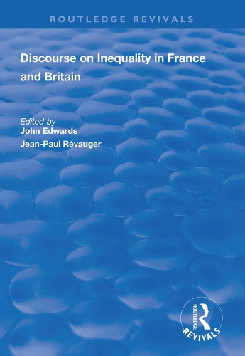 Бумажная книга «Discourse on Inequality in France and Britain» - фото №1