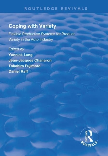 Бумажная книга «Coping with Variety: Flexible Productive Systems for Product Variety in the Auto Industry» - фото №1
