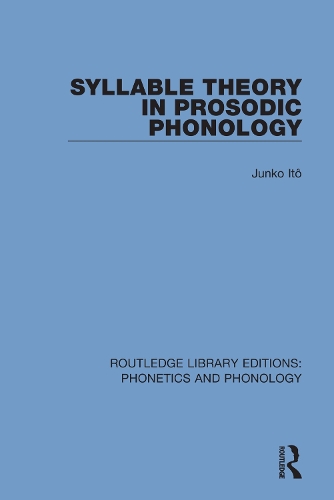 Паперова книга «Syllable Theory in Prosodic Phonology», автор Джунко Іто - фото №1