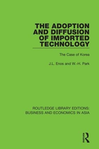 Паперова книга «The Adoption and Diffusion of Imported Technology: The Case of Korea», авторів Дж.Л. Енос, В.-Х. Парк - фото №1