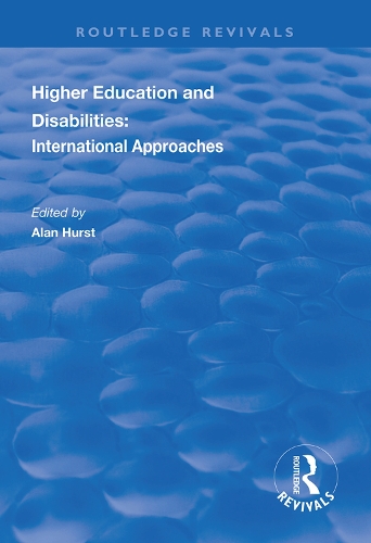 Паперова книга «Higher Education and Disabilities: International Approaches» - фото №1