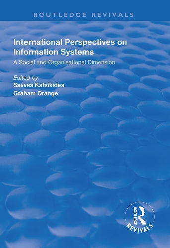 Паперова книга «International Perspectives on Information Systems: A Social and Organisational Dimension» - фото №1