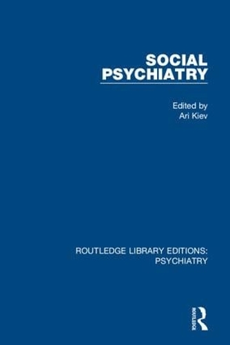 Паперова книга «Social Psychiatry: Volume 1» - фото №1