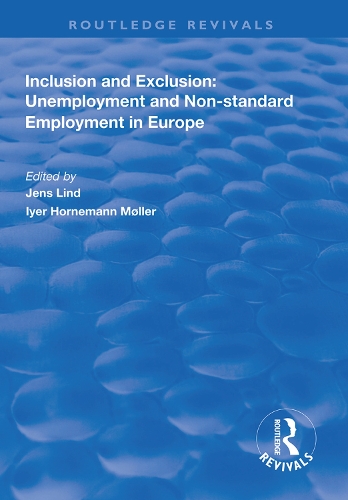Бумажная книга «Inclusion and Exclusion: Unemployment and Non-standard Employment in Europe» - фото №1