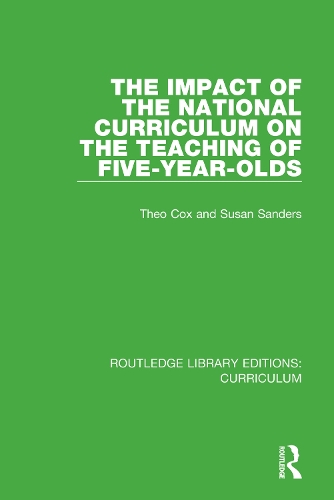 Бумажная книга «The Impact of the National Curriculum on the Teaching of Five-Year-Olds», авторов Сьюзен Сандерс, Тео Кокс - фото №1