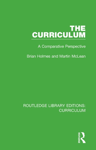 [object Object] «The Curriculum: A Comparative Perspective», авторов Брайан Холмс, Мартин Маклин - фото №1
