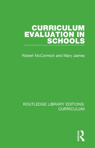 [object Object] «Curriculum Evaluation in Schools», автор Роберт МакКормік - фото №1