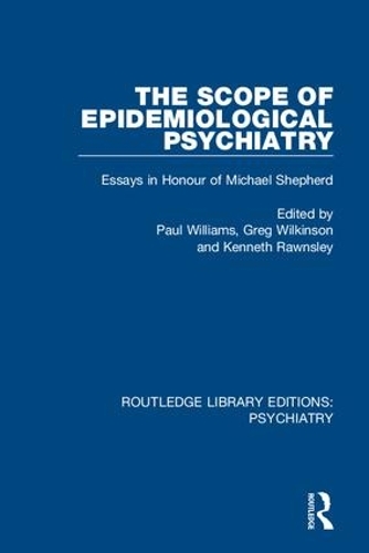 Бумажная книга «The Scope of Epidemiological Psychiatry: Essays in Honour of Michael Shepherd» - фото №1