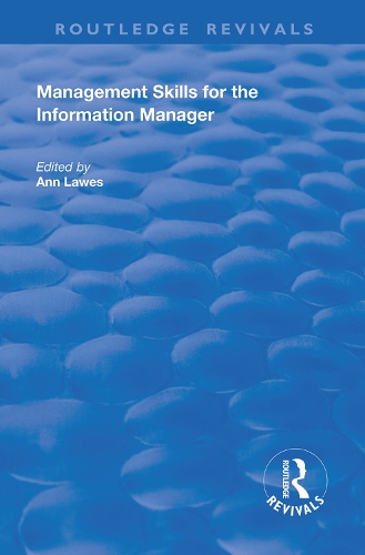 Паперова книга «Management Skills for the Information Manager» - фото №1