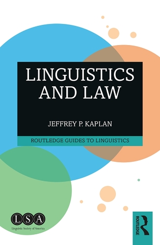 Бумажная книга «Linguistics and Law», автор Джеффри П. Каплан - фото №1