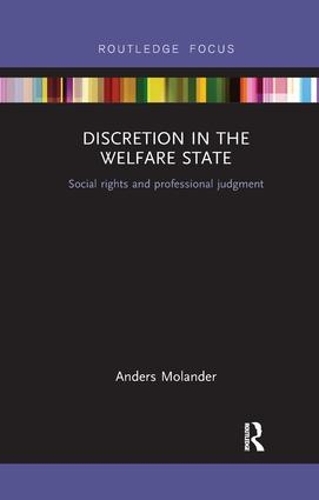 Бумажная книга «Discretion in the Welfare State: Social Rights and Professional Judgment», автор Андерс Моландер - фото №1