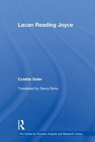 Паперова книга «Lacan Reading Joyce», автор Колетт Солер - фото №1