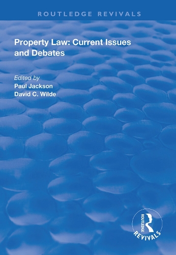 Бумажная книга «Property Law: Current Issues and Debates» - фото №1