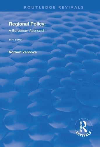 Бумажная книга «Regional Policy: A European Approach», автор Норберт Ванхове - фото №1