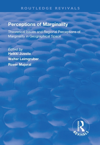 Бумажная книга «Perceptions of Marginality: Theoretical Issues and Regional Perceptions of Marginality in Geographical Space» - фото №1
