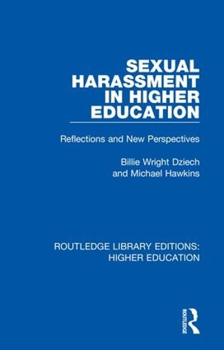 Бумажная книга «Sexual Harassment in Higher Education: Reflections and New Perspectives», авторов Билли Райт Дзиех, Майкл Хокинс - фото №1