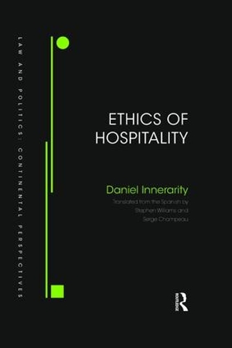 Паперова книга «Ethics of Hospitality», автор Даніель Іннераріті - фото №1