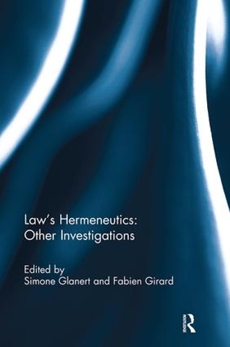 Бумажная книга «Law's Hermeneutics: Other Investigations» - фото №1