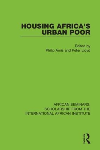 Паперова книга «Housing Africa's Urban Poor» - фото №1