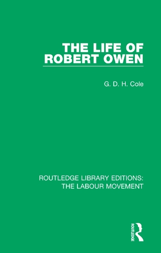 Бумажная книга «The Life of Robert Owen», автор Г. Д. Х. Коул - фото №1