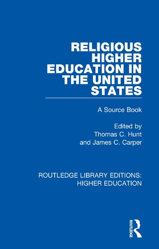 Бумажная книга «Religious Higher Education in the United States: A Source Book» - фото №1