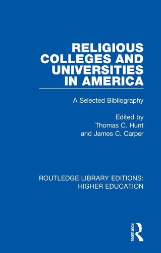 Бумажная книга «Religious Colleges and Universities in America: A Selected Bibliography» - фото №1