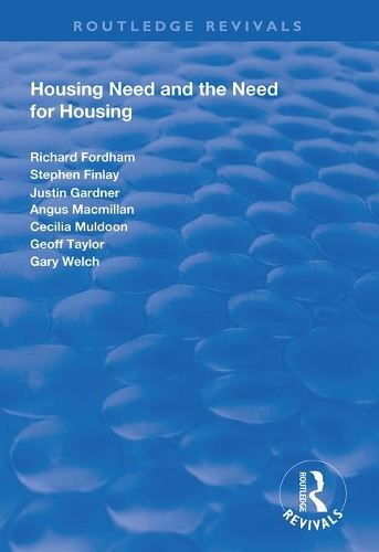 Бумажная книга «Housing Need and the Need for Housing», авторов Ангус Макмиллан, Сесилия Малдун, Гэри Уэлш, Джефф Тейлор, Джастин Гарденер, Ричард Фордхэм - фото №1