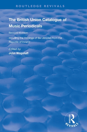Бумажная книга «The British Union Catalogue of Music Periodicals» - фото №1