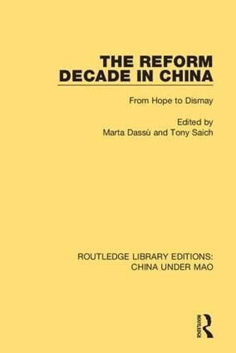 Бумажная книга «The Reform Decade in China: From Hope to Dismay» - фото №1