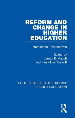Бумажная книга «Reform and Change in Higher Education: International Perspectives» - фото №1