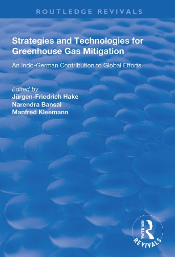 Бумажная книга «Strategies and Technologies for Greenhouse Gas Mitigation: An Indo-German Contribution to Global Efforts» - фото №1