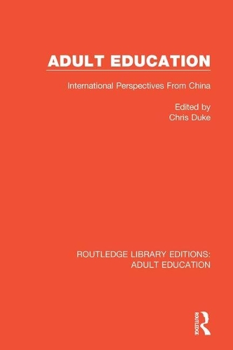 Бумажная книга «Adult Education: International Perspectives From China» - фото №1