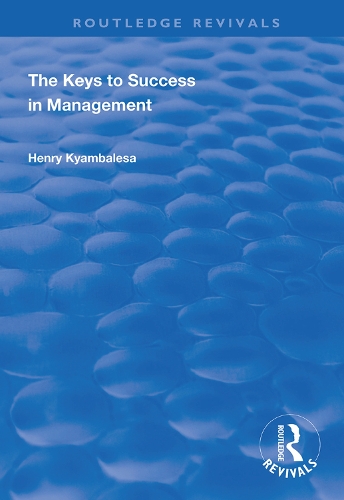 Бумажная книга «The Keys to Success in Management», автор Генри Кямбалеса - фото №1