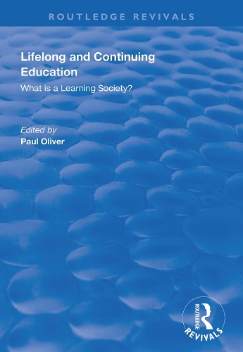 Бумажная книга «Lifelong and Continuing Education: What is a Learning Society?» - фото №1