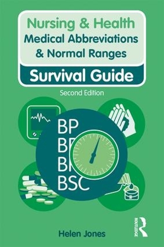 Бумажная книга «Medical Abbreviations & Normal Ranges: Survival Guide», автор Хелен Джонс - фото №1