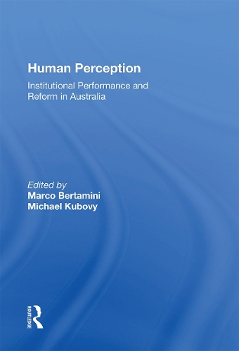 Паперова книга «Human Perception», авторів Марко Бертаміні, Майкл Кубовий - фото №1