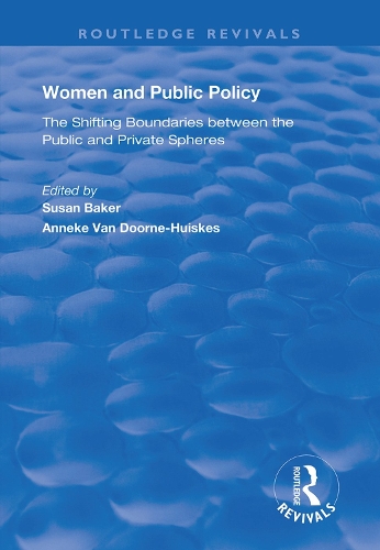 Бумажная книга «Women and Public Policy: The Shifting Boundaries Between the Public and Private Spheres» - фото №1