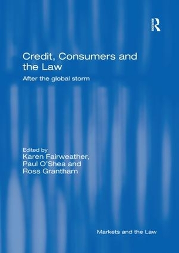 Паперова книга «Credit, Consumers and the Law: After the global storm» - фото №1