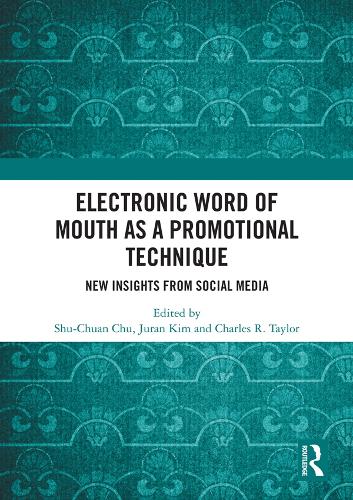 Паперова книга «Electronic Word of Mouth as a Promotional Technique: New Insights from Social Media» - фото №1