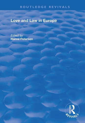 Бумажная книга «Love and Law in Europe» - фото №1