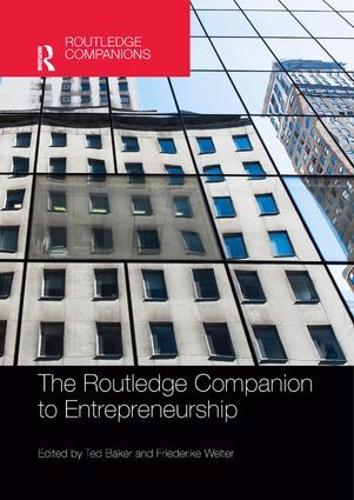 Бумажная книга «The Routledge Companion to Entrepreneurship» - фото №1