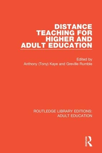 Паперова книга «Distance Teaching For Higher and Adult Education» - фото №1