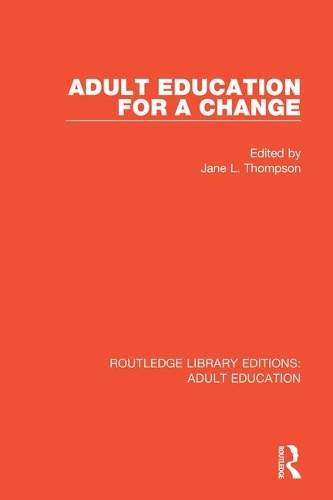 Паперова книга «Adult Education For a Change» - фото №1
